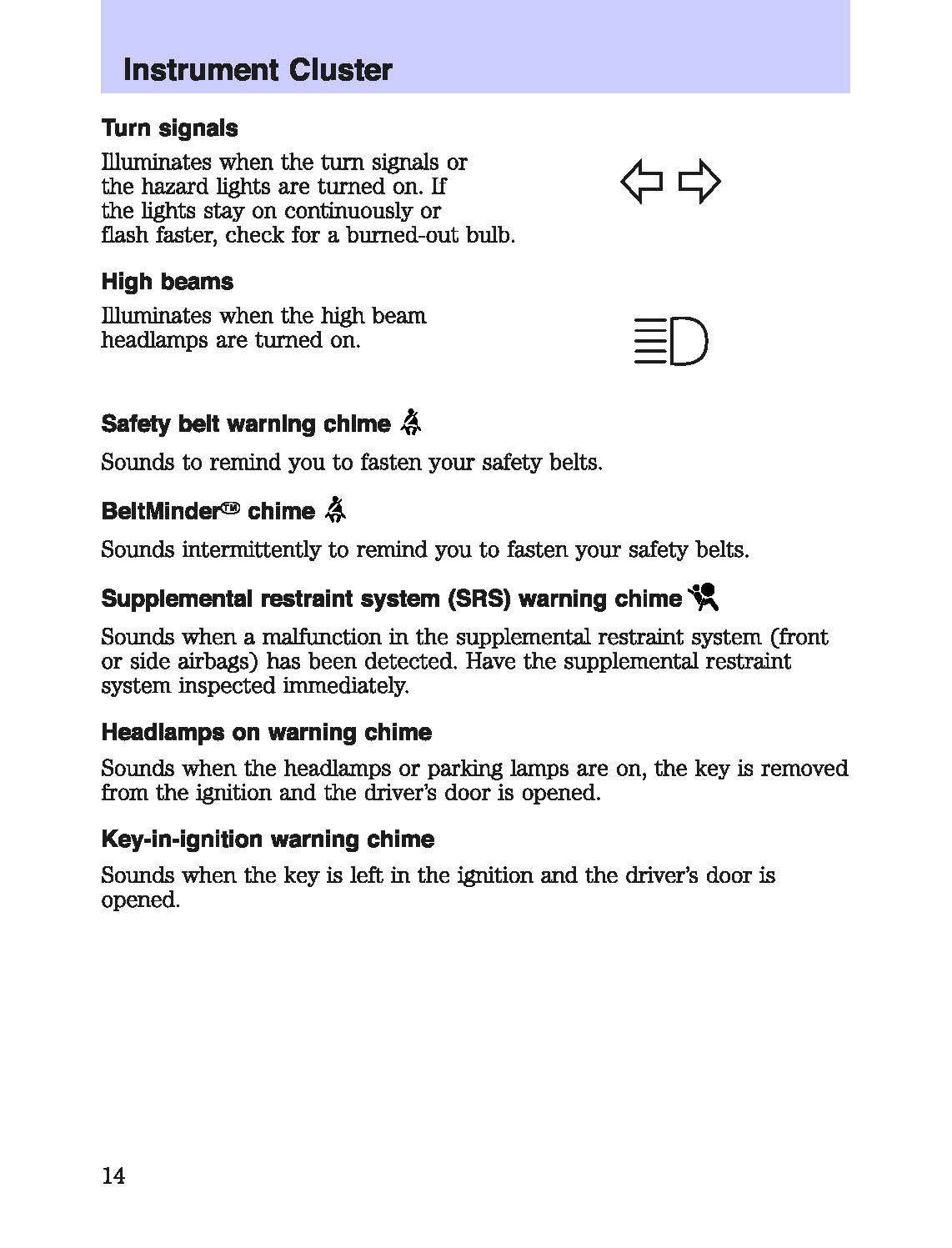 2003 Mercury Marauder Owner's Manual | English