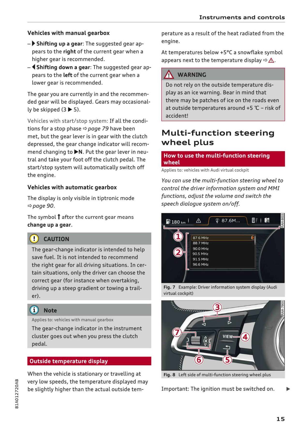 2016-2017 Audi Q2 Owner's Manual | English