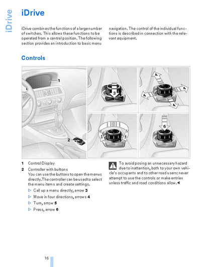 2009 BMW 6 Series Owner's Manual | English