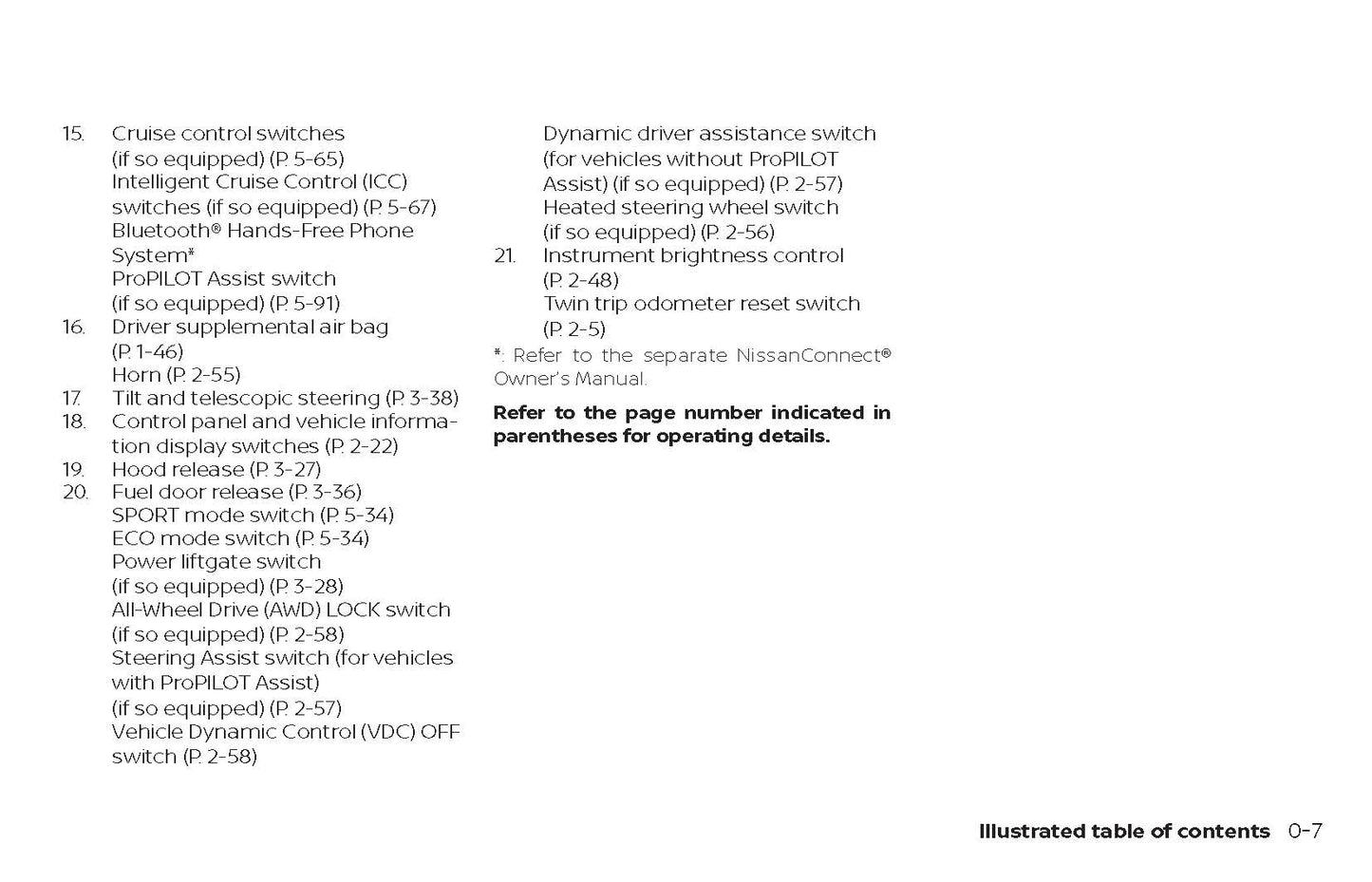 2019 Nissan Rogue Manuel du propriétaire | Anglais