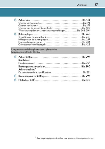2017-2018 Lexus GS 300/GS 350/GS F Gebruikershandleiding | Nederlands