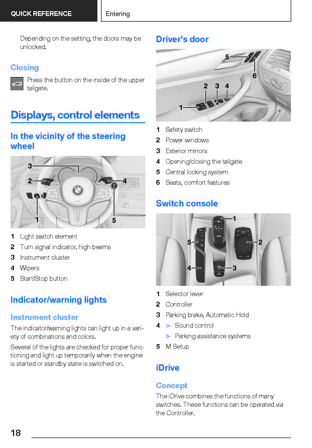 2021 BMW X3 M Bedienungsanleitung | Englisch