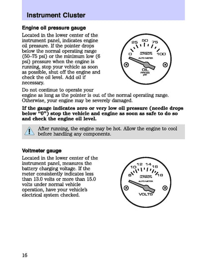 2003 Mercury Marauder Owner's Manual | English