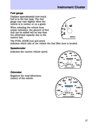 2003 Mercury Marauder Owner's Manual | English