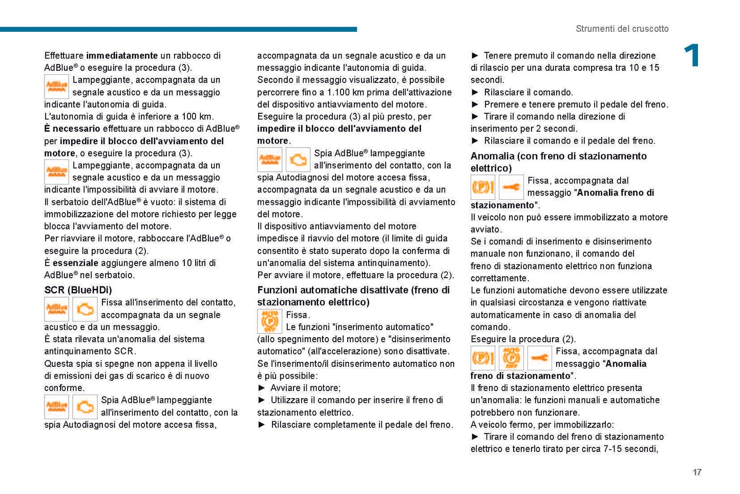 2021-2023 Peugeot 208/e-208 Manuel du propriétaire | Italien