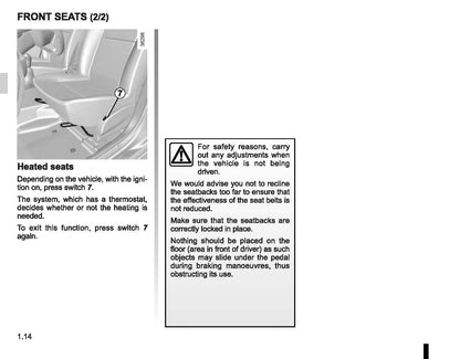 2014-2015 Dacia Duster Owner's Manual | English