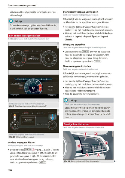 2017-2020 Audi A5 Bedienungsanleitung | Niederländisch
