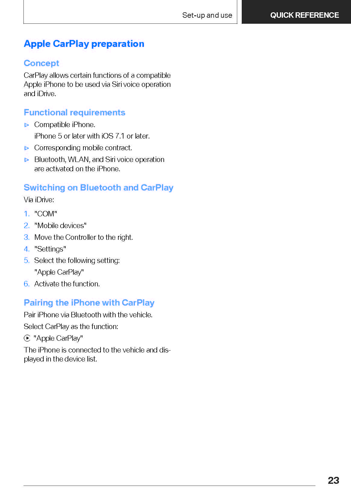 2021 BMW X3 M Bedienungsanleitung | Englisch