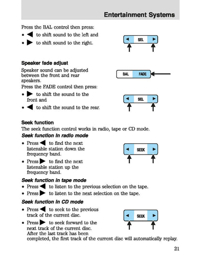 2003 Mercury Marauder Owner's Manual | English