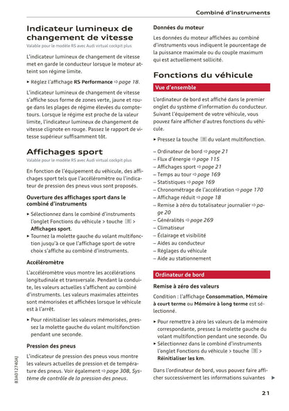 2018-2023 Audi Q3 Gebruikershandleiding | Frans