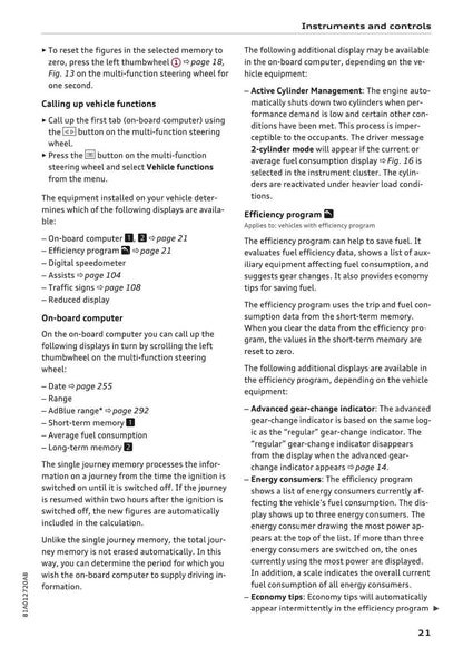 2016-2017 Audi Q2 Owner's Manual | English