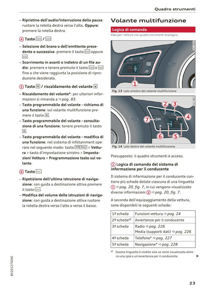 2016-2018 Audi A3 Gebruikershandleiding | Italiaans