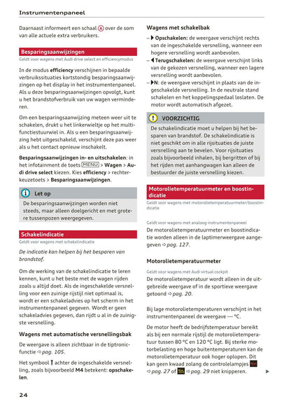 2018-2019 Audi A4 Gebruikershandleiding | Nederlands