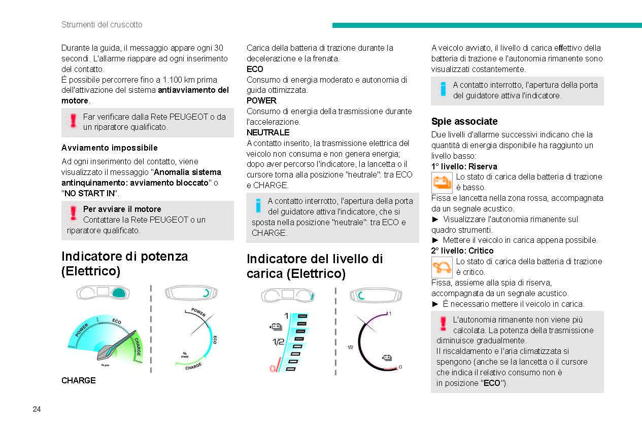 2021-2023 Peugeot 208/e-208 Manuel du propriétaire | Italien