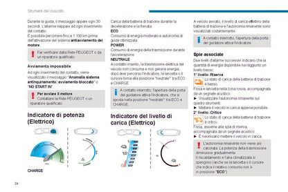 2021-2023 Peugeot 208/e-208 Manuel du propriétaire | Italien