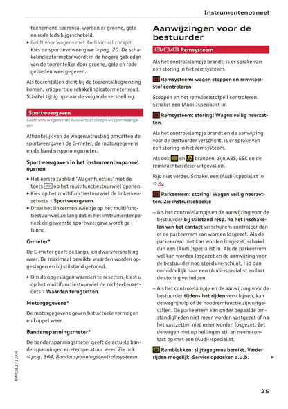 2017-2020 Audi A5 Bedienungsanleitung | Niederländisch