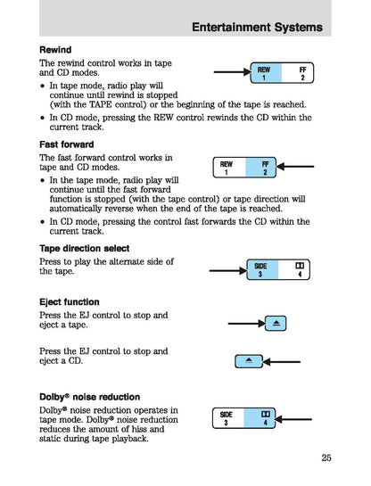 2003 Mercury Marauder Owner's Manual | English