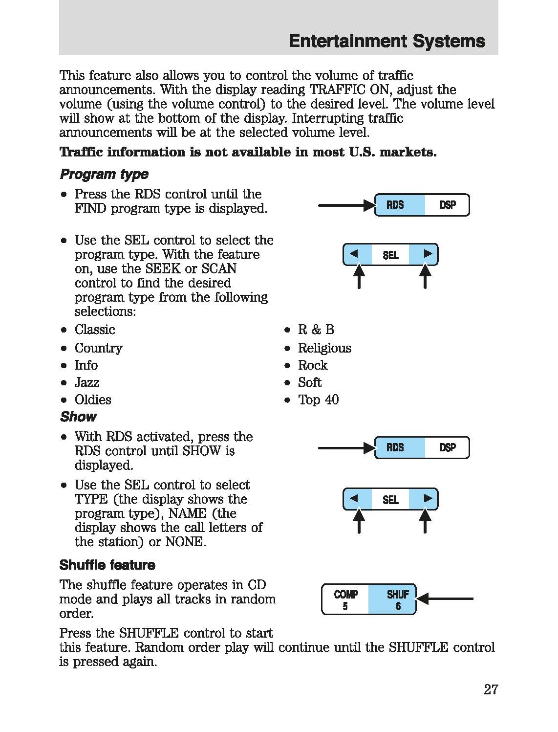 2003 Mercury Marauder Owner's Manual | English