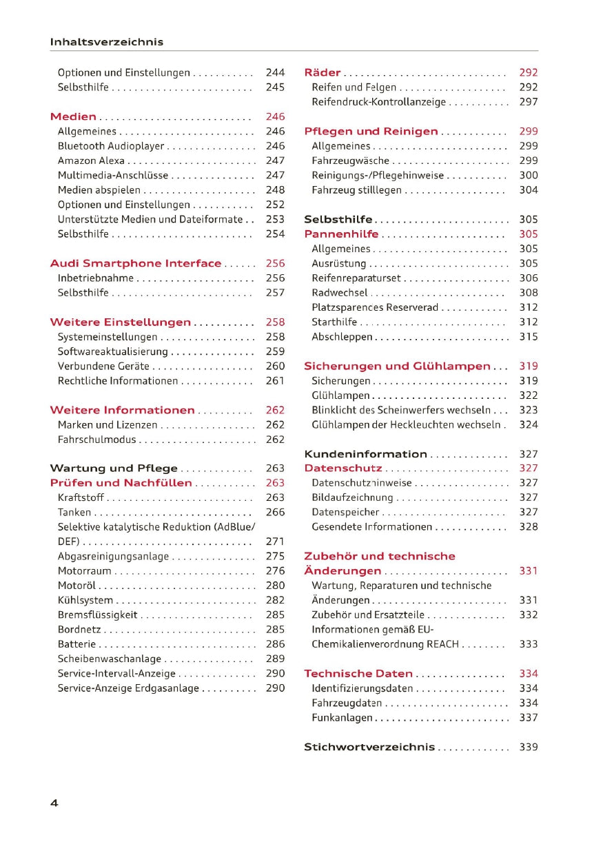 2020-2023 Audi A3 Gebruikershandleiding | Duits