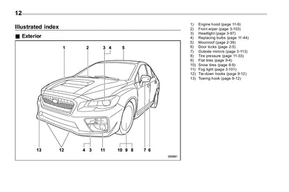 2017 Subaru WRX Owner's Manual | English
